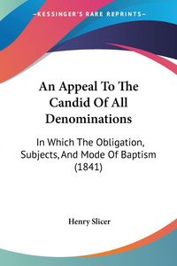 Produktbild: An Appeal To The Candid Of All Denominations