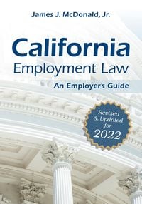 Produktbild: California Employment Law: An Employer's Guide