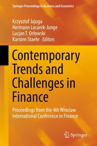Produktbild: Contemporary Trends and Challenges in Finance