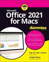 Bild vom Artikel Office 2021 for Macs for Dummies vom Autor Bob LeVitus
