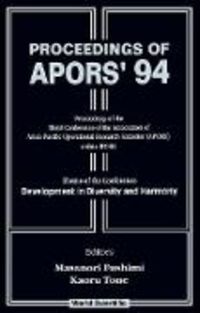 Produktbild: Apors'94: Development in Diversity and Harmony - Proceedings of the Third Conference of the Association of Asian-Pacific Operational Research Societies (Apors) Within Ifors