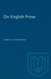 Produktbild: On English Prose
