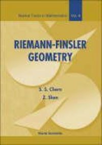 Produktbild: Riemann-Finsler Geometry