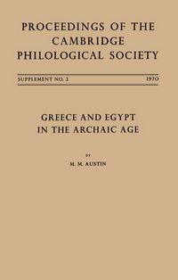 Produktbild: Greece and Egypt in the Archaic Age