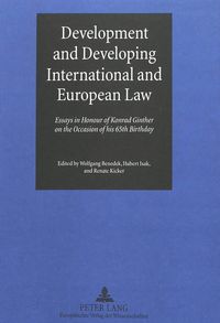 Produktbild: Development and Developing International and European Law