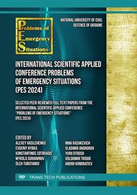 Produktbild: International Scientific Applied Conference Problems of Emergency Situations (PES 2024)