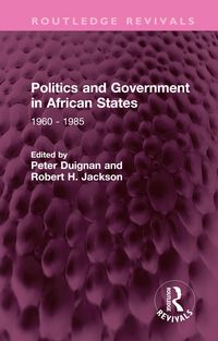 Produktbild: Politics and Government in African States