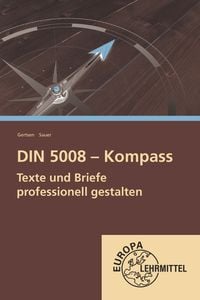 Produktbild: DIN 5008 - Kompass