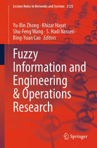 Produktbild: Fuzzy Information and Engineering & Operations Research