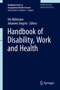 Produktbild: Handbook of Disability, Work and Health