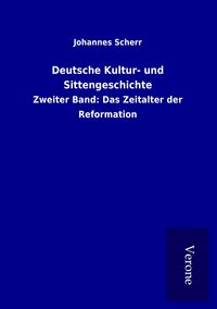 Produktbild: Deutsche Kultur- und Sittengeschichte