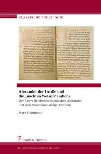 Produktbild: Alexander der Gro&szlig;e und die &bdquo;nackten Weisen&ldquo; Indiens