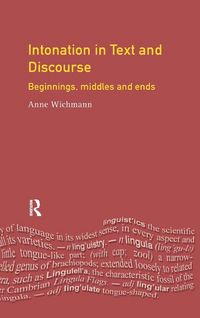 Produktbild: Intonation in Text and Discourse