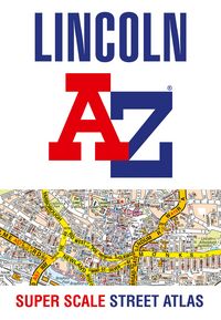 Produktbild: A-Z maps: Lincoln A-Z Super Scale Street Atlas