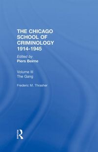 Produktbild: CHICAGO SCHOOL CRIMINOLOGY Volume 3