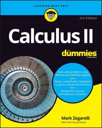 Produktbild: Calculus II For Dummies