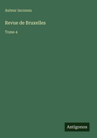 Produktbild: Revue de Bruxelles