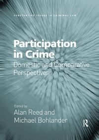 Produktbild: Reed, A: Participation in Crime