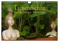 Produktbild: Tausendsch&ouml;n - handgeferigte Tonwesen (Wandkalender 2026 DIN A4 quer), CALVENDO Monatskalender