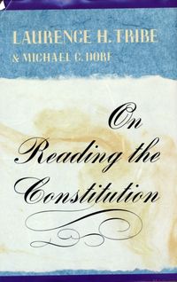Produktbild: On Reading The Constitution Re
