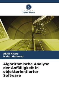 Produktbild: Algorithmische Analyse der Anf&auml;lligkeit in objektorientierter Software