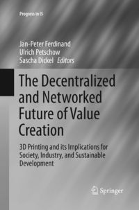 Produktbild: The Decentralized and Networked Future of Value Creation