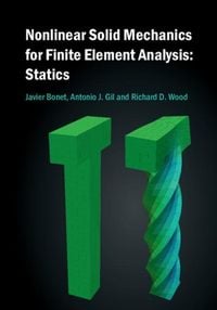 Produktbild: Nonlinear Solid Mechanics for Finite Element Analysis: Statics