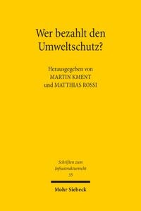 Produktbild: Wer bezahlt den Umweltschutz?