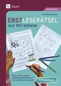 Produktbild: Erstleser&auml;tsel auf Wortebene