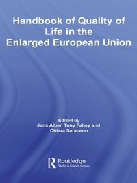 Produktbild: Handbook of Quality of Life in the Enlarged European Union