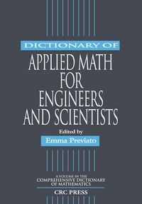 Produktbild: Dictionary of Applied Math for Engineers and Scientists