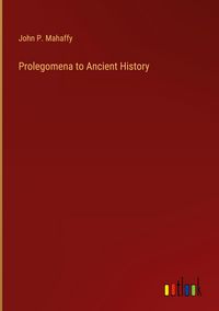 Produktbild: Prolegomena to Ancient History