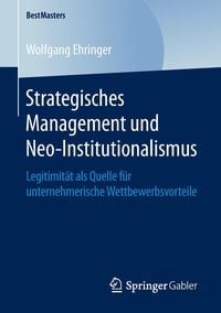 Produktbild: Strategisches Management und Neo-Institutionalismus