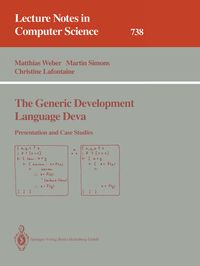 Produktbild: The Generic Development Language Deva