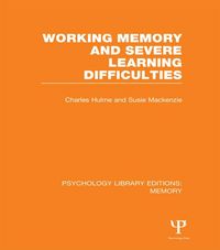 Produktbild: Working Memory and Severe Learning Difficulties (PLE: Memory)