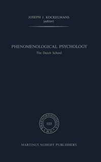 Produktbild: Phenomenological Psychology