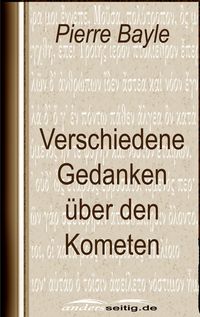 Produktbild: Verschiedene Gedanken &uuml;ber den Kometen