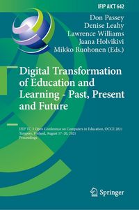 Produktbild: Digital Transformation of Education and Learning - Past, Present and Future