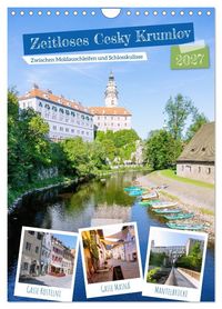 Produktbild: Zeitloses Cesky Krumlov. Zwischen Moldauschleifen und Schlosskulisse (Wandkalender 2027 DIN A4 hoch), CALVENDO Monatskalender