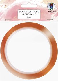 Bild vom Artikel URSUS Bastelzubehör Doppelseitiges Klebeband, 1 Rolle (10 m x 6 mm) vom Autor 