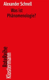 Produktbild: Was ist Ph&auml;nomenologie?