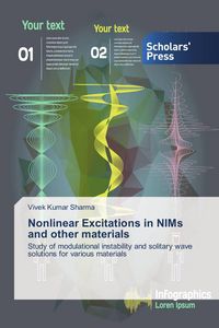 Produktbild: Nonlinear Excitations in NIMs and other materials