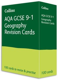 Produktbild: Collins Gcse: AQA GCSE 9-1 Geography Revision Cards