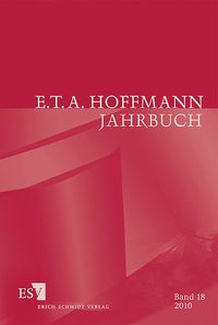 Produktbild: E.T.A. Hoffmann-Jahrbuch 2010