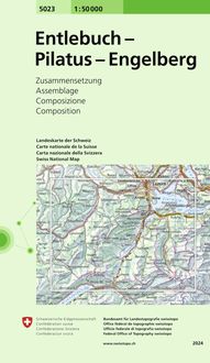 Produktbild: Swisstopo 1 : 50 000 Entlebuch - Pilatus - Engelberg