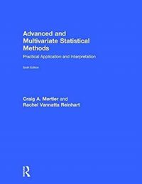 Produktbild: Mertler, C: Advanced and Multivariate Statistical Methods