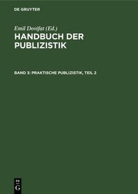 Produktbild: Praktische Publizistik, Teil 2