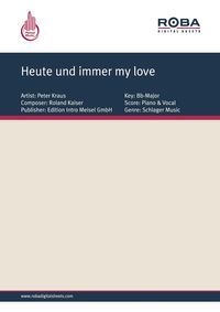 Produktbild: Heute und immer my love