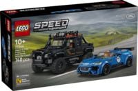 Produktbild: LEGO Speed Champions 77264 Jaguar Project 7 & Land Rover Defender, Spielzeugautos f&uuml;r Kinder