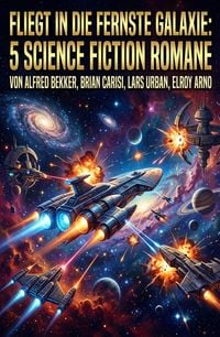 Produktbild: Fliegt in die fernste Galaxie: 5 Science Fiction Romane